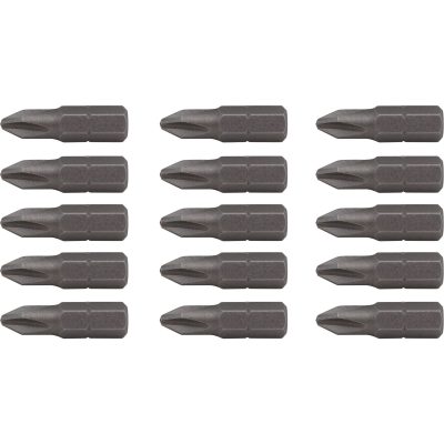 1-in Phillips #2 Screwdriving Set (15 pc)
