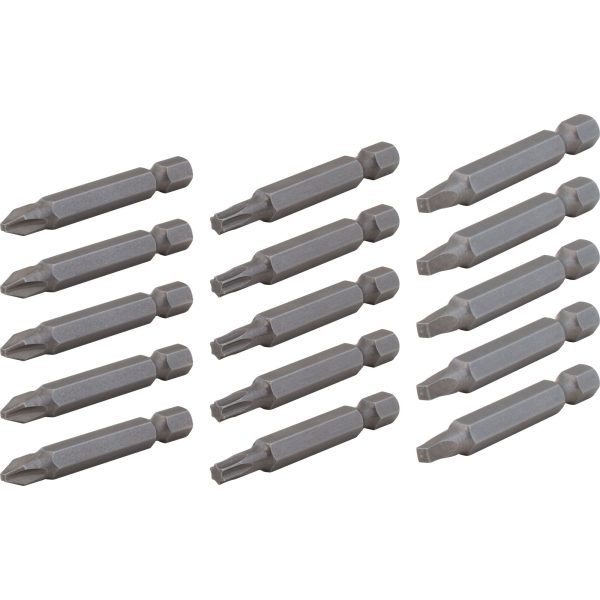 2-in Phillips, Square/Robertson TORX? Screwdriving Set (15 pc) - Image 2