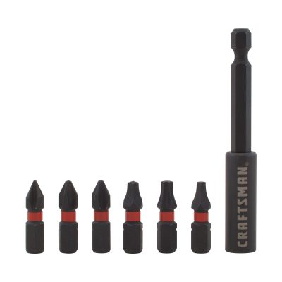 Impact Rated 3-in Magnetic Screwdriving Bit Holder Set