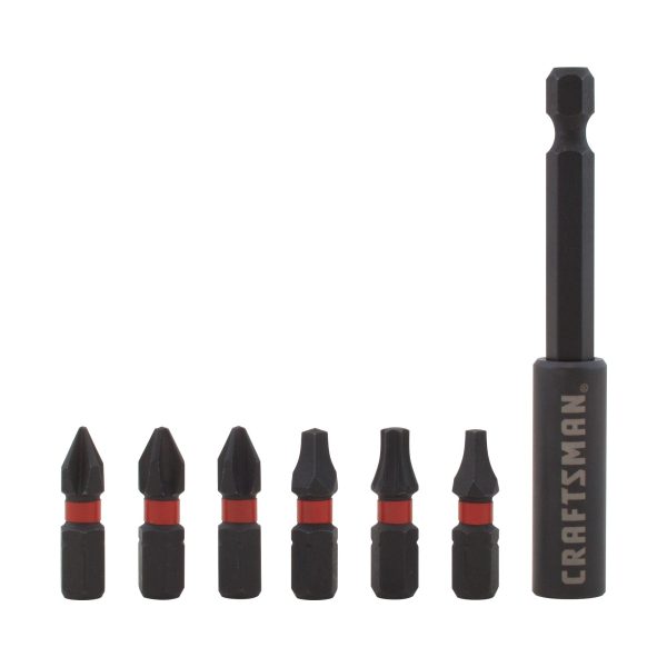 Impact Rated 3-in Magnetic Screwdriving Bit Holder Set