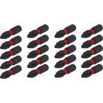 Impact Rated 20 Pc. 1-In. Phillips #2 Screwdriving Bits