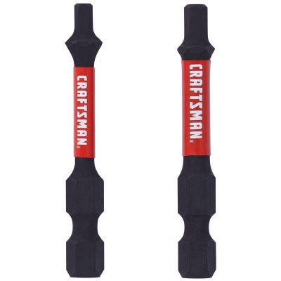 Impact Rated 2-In. Hex Screwdriving Bits (2 Pk.)