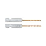 5/64-In. Hex Shank Titanium Nitride Coating Drill Bits (2 Pk.)