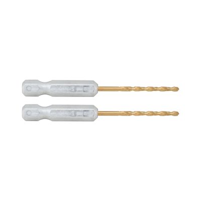 5/64-In. Hex Shank Titanium Nitride Coating Drill Bits (2 Pk.)