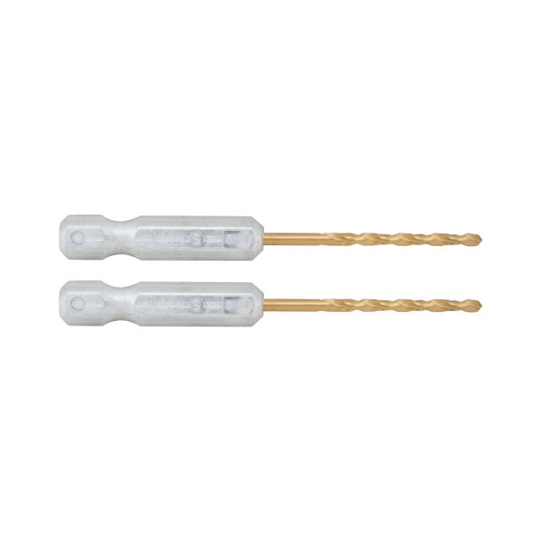 5/64-In. Hex Shank Titanium Nitride Coating Drill Bits (2 Pk.)