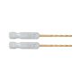 5/64-In. Hex Shank Titanium Nitride Coating Drill Bits (2 Pk.)