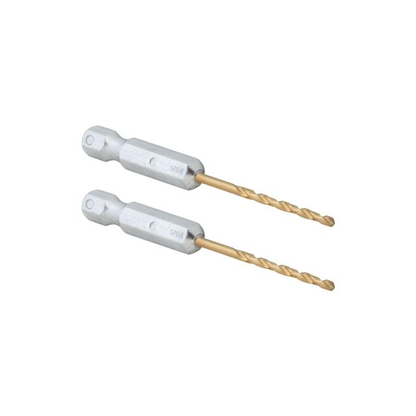 5/64-In. Hex Shank Titanium Nitride Coating Drill Bits (2 Pk.) - Image 2