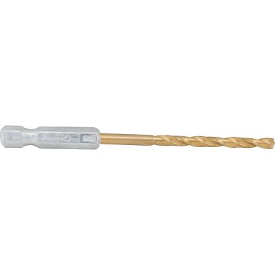 9/64-In. Hex Shank Titanium Nitride Coating Drill Bit (1 Pk.)