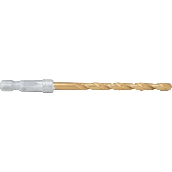3/16-In. Hex Shank Titanium Nitride Coating Drill Bit (1 Pk.)