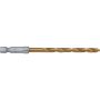 1/4-In. Hex Shank Titanium Nitride Coating Drill Bit (1 Pk.)