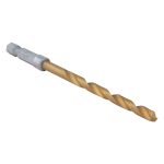 1/4-In. Hex Shank Titanium Nitride Coating Drill Bit (1 Pk.) - Image 2