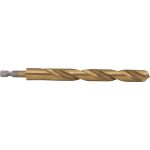 1/2-In. Hex Shank Titanium Nitride Coating Drill Bit (1 Pk.)