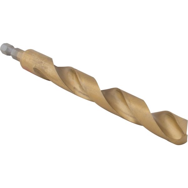 1/2-In. Hex Shank Titanium Nitride Coating Drill Bit (1 Pk.) - Image 2