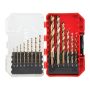 Gold Oxide Coated Drill Bit Set (14 pc)