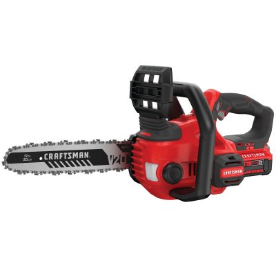 V20* 12-in. Cordless Compact Chainsaw Kit With 4.0 Ah Battery and Charger