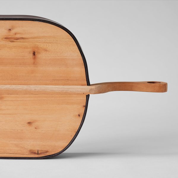Wood & Leather Dustpan - Image 3