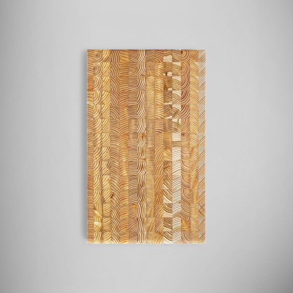 Premium Kiln Dried Larch Wood Cutting Board 17 x 11