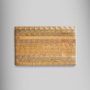 Premium Kiln Dried Larch Wood One Hander Large Cutting Board 15 x 9
